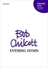 Evening Hymn SAB choral sheet music cover